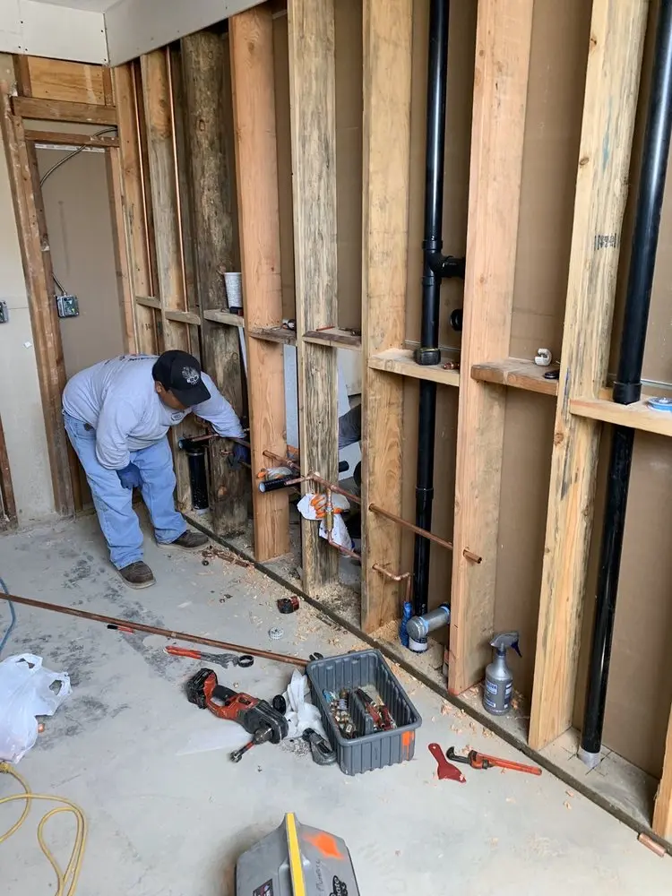 Commercial rough-in plumbing for Gas Line Repair in Towne Centre Place
